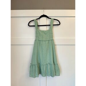 Love Riche green dress‎ tie back size small